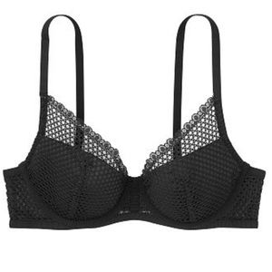 Victoria’s Secret fishnet lace bra
